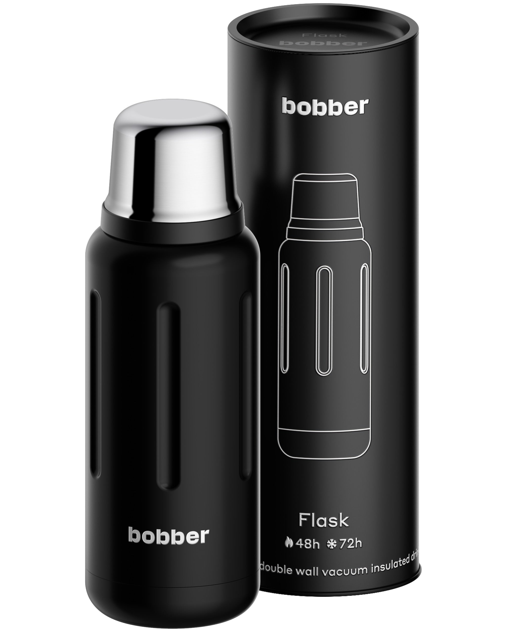 Flask 1000ml Black Coffee