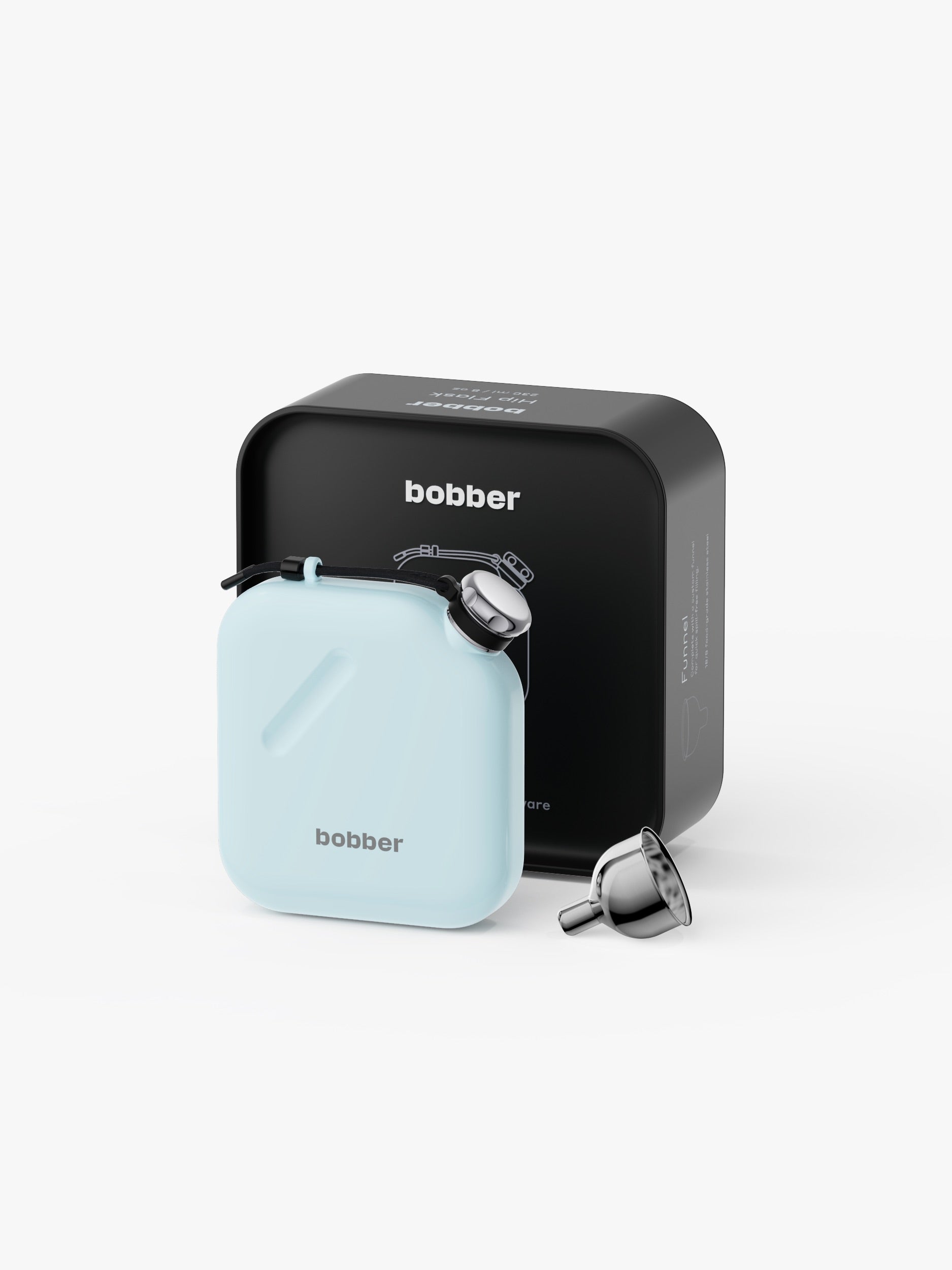 Bobber Hip Flask#Color_Light Blue