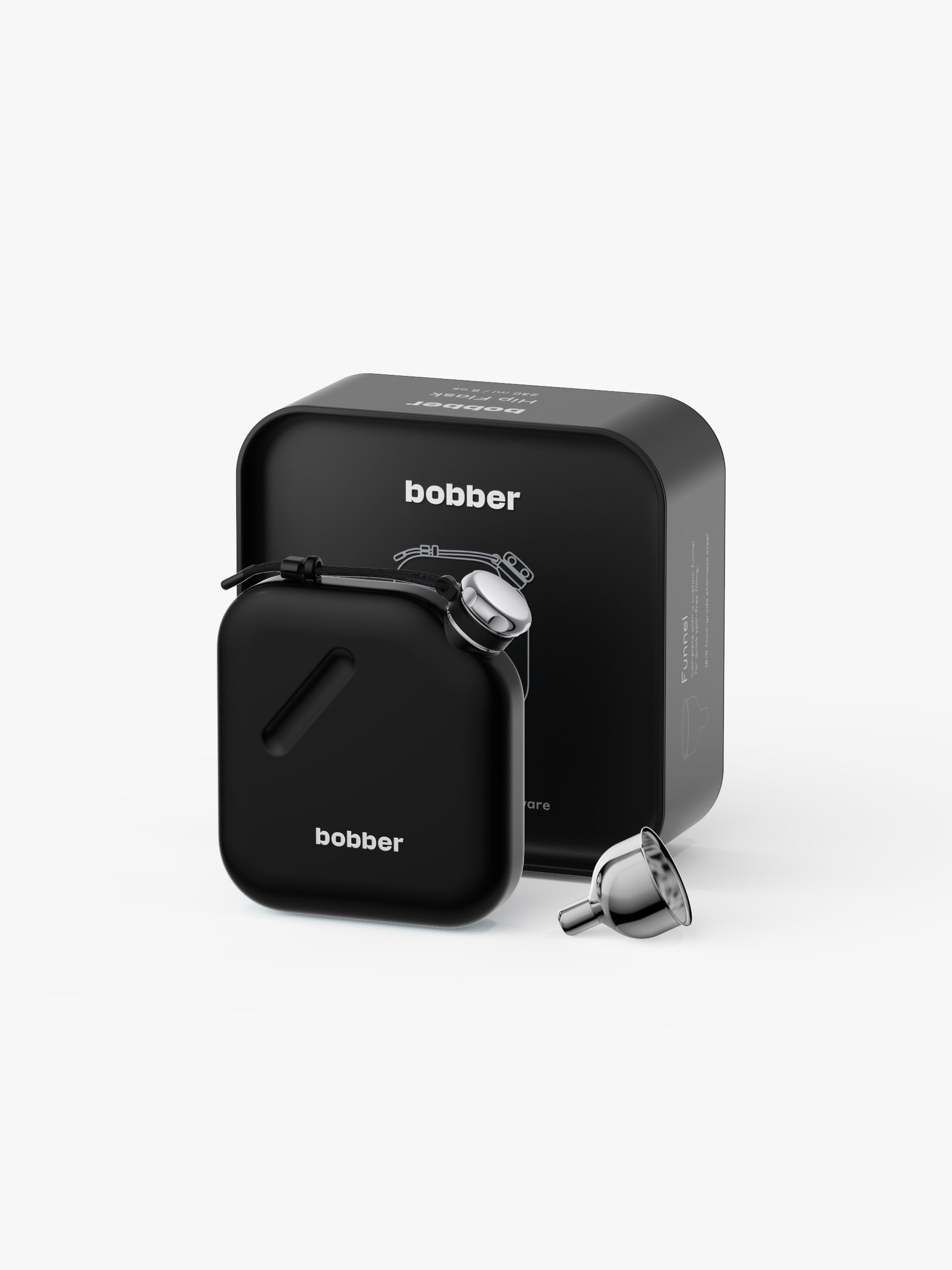 Bobber Hip Flask#Color_Black Coffee
