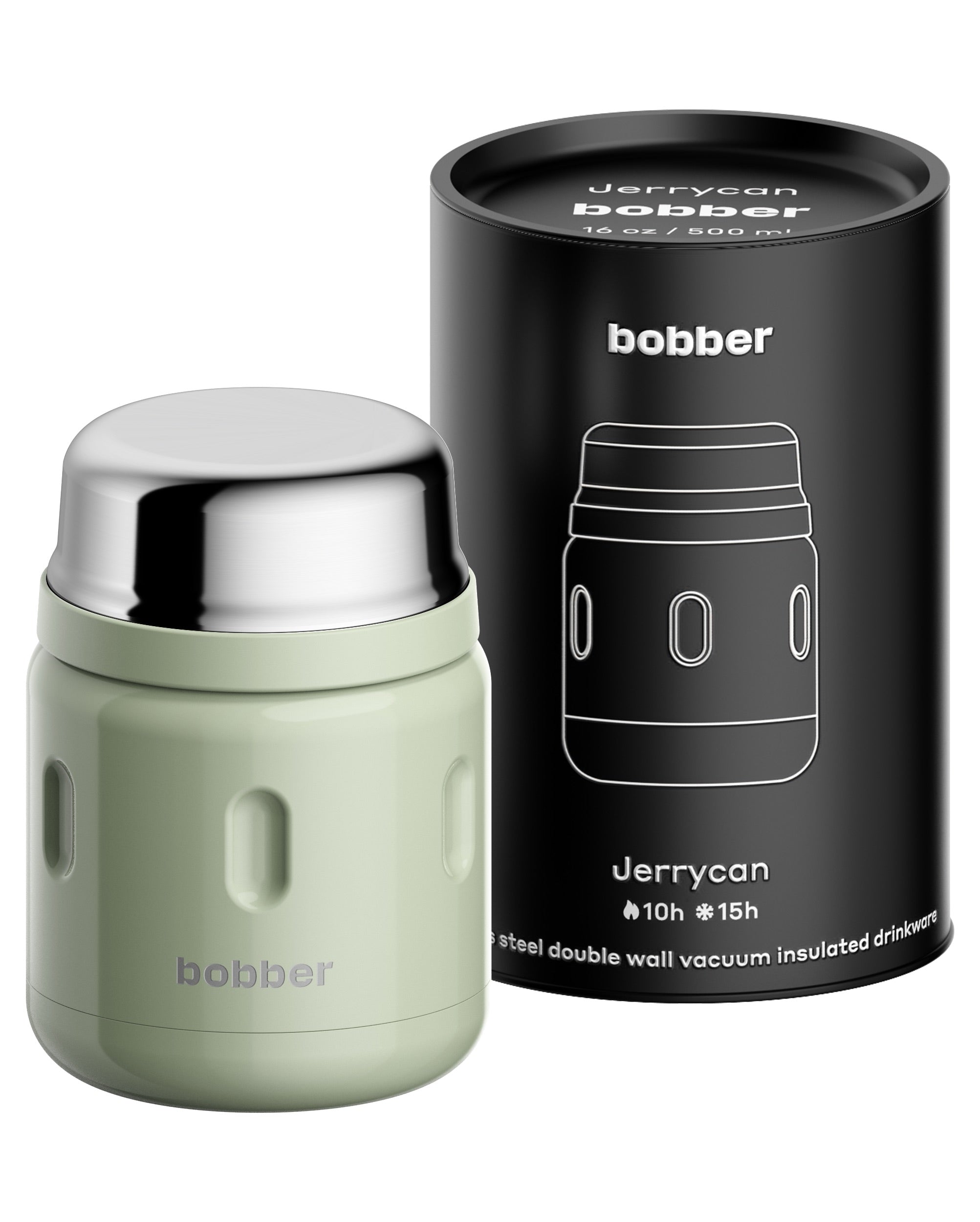 Bobber JerryCan#Color_Sage Green#Size_500ml